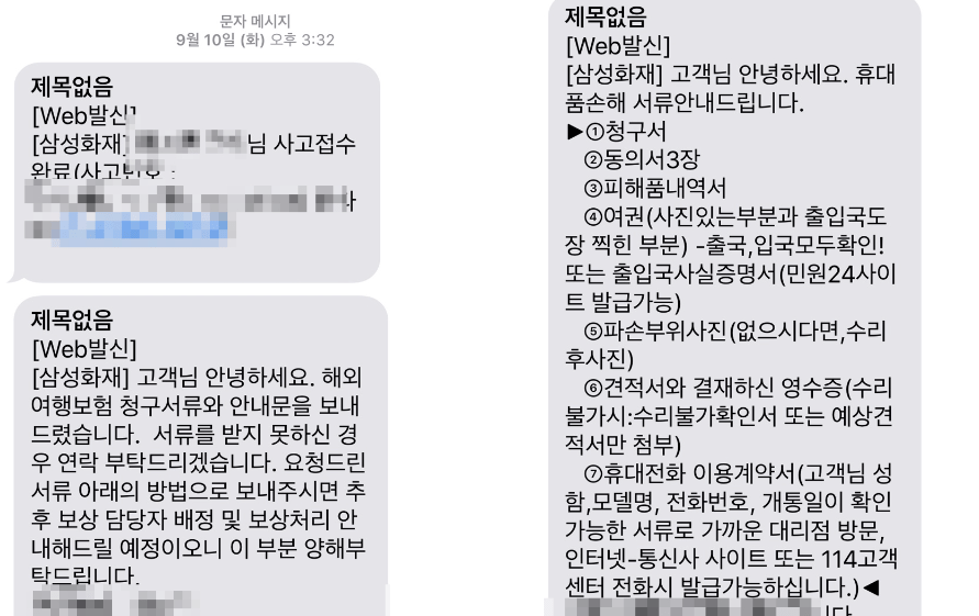 삼성화재 여행자보험 후기, 보장은 어떨까?