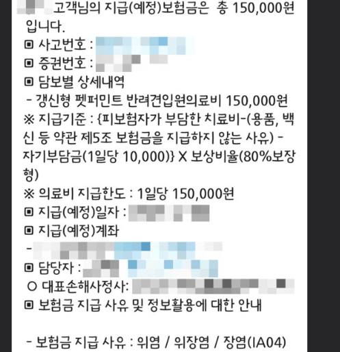 메리츠 펫보험 후기 3개(강아지, 고양이 보험료 공개)