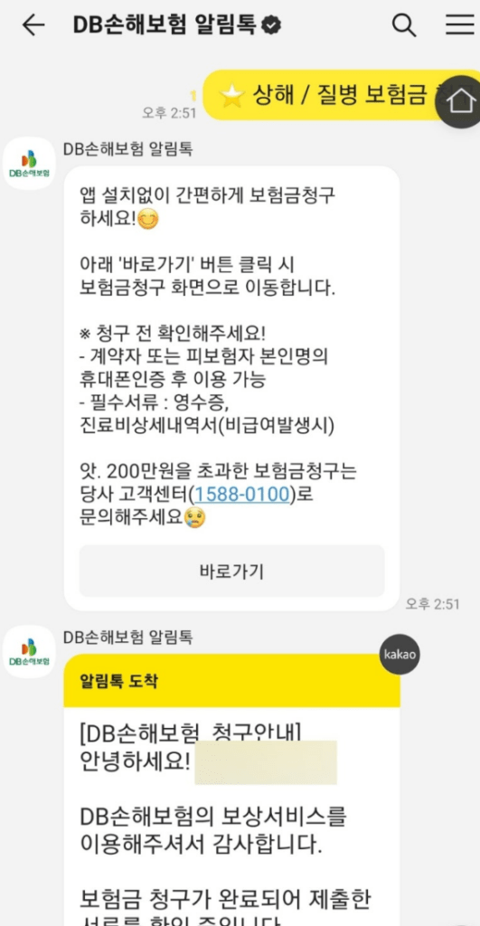 DB 실손 보험 후기 3가지(청구후기, 한의원 청구금)