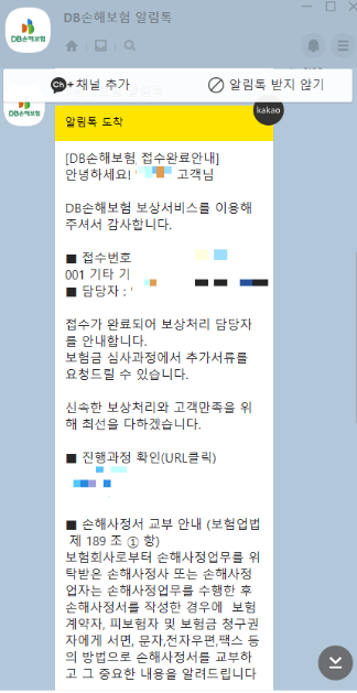 DB 여행자 보험 후기 5가지(병원비, 수리비 청구내역)