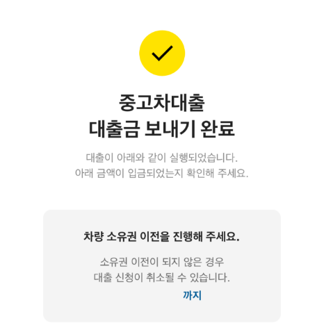 카카오 중고차 대출 후기 2가지 까지 총 정리!