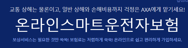 AXA 운전자 보험 후기 5가지(보험료, 사고후기 포함)