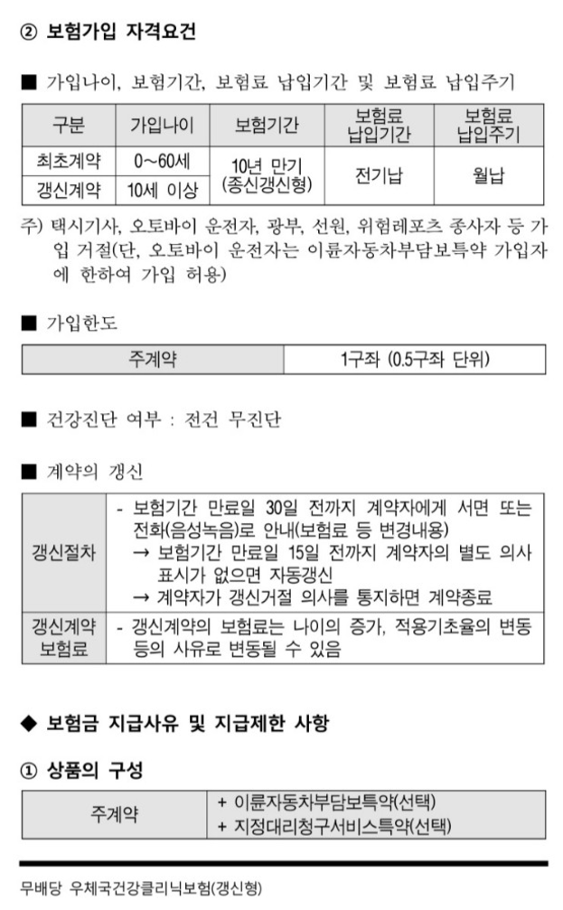 우체국 건강보험 후기 4가지(청구비, 보험료 공개)