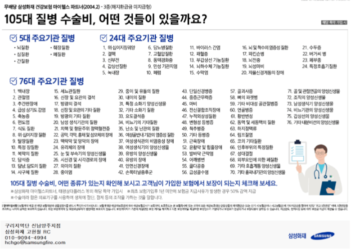 삼성화재 마이헬스파트너 후기 5가지(청구후기,실망후기)