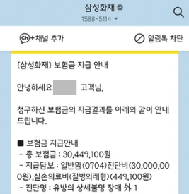 삼성화재 암보험 후기 5가지(암청구 후기, 지급시간)