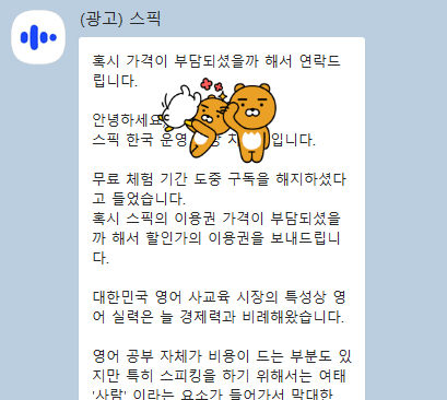 스픽 후기 6가지(내돈내산, 장단점, 실망후기)