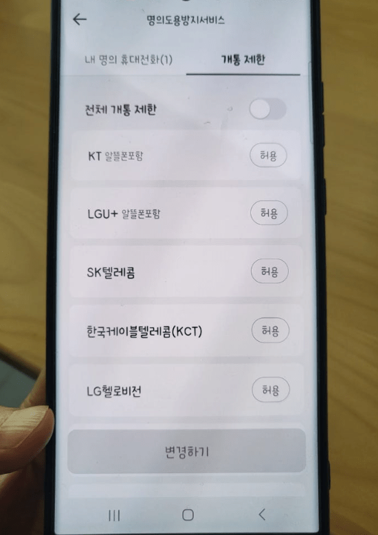 명의도용방지서비스 후기 6가지(카뱅신청/해지후기)