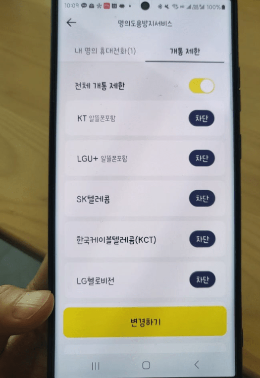 명의도용방지서비스 후기 6가지(카뱅신청/해지후기)