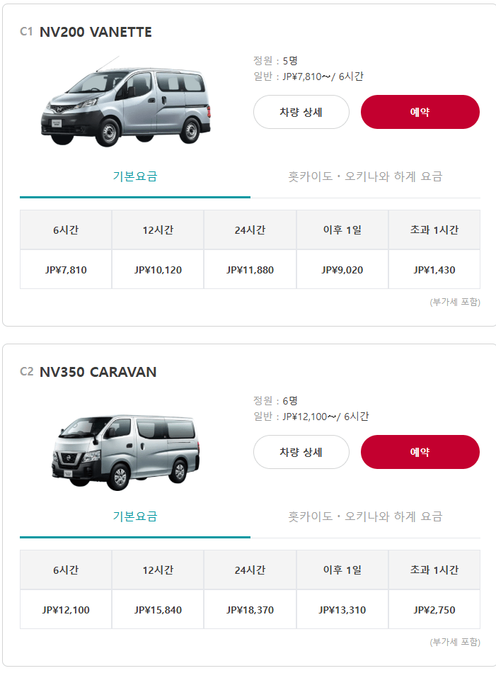 닛산렌트카 후기 7가지(일본여행, 괌 이용후기)