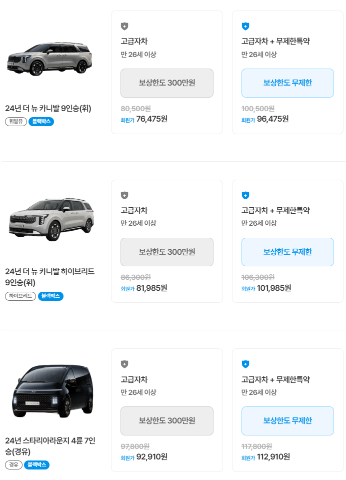 제주로렌트카 후기 4가지(완전자차/7번째 빌린후기)