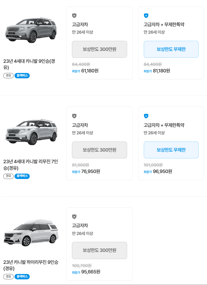 제주로렌트카 후기 4가지(완전자차/7번째 빌린후기)