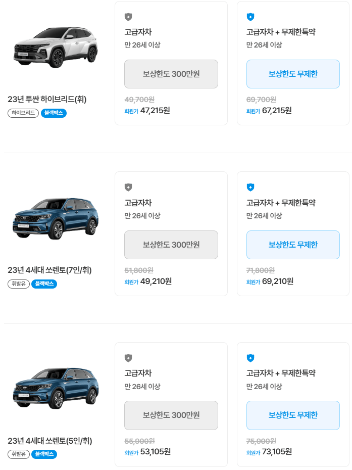 제주로렌트카 후기 4가지(완전자차/7번째 빌린후기)