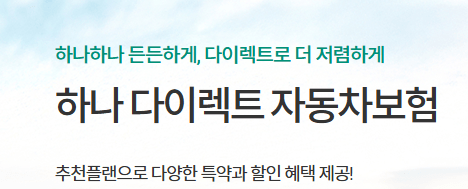 하나손해보험 자동차 보험 후기 5가지(일일보험 포함)