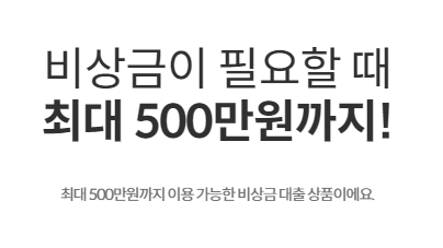 페퍼저축은행 비상금대출 후기(페퍼스피드대출 500만원)