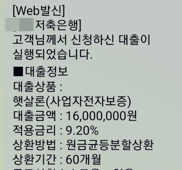 개인사업자 정부지원대출 후기 5가지(금리, 한도포함)