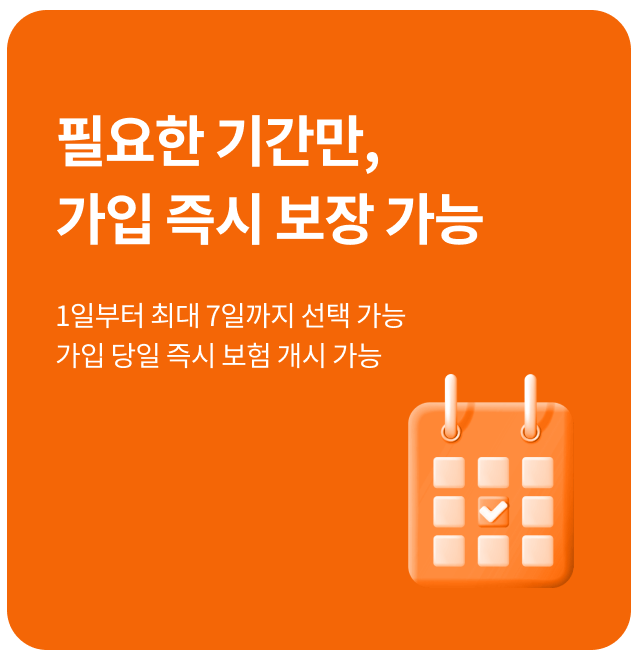 1일 다이렉트 자동차 보험 전부 확인하기