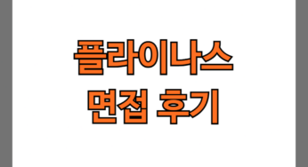 플라이나스 면접후기 4가지(학원 안다니고 최종합격)
